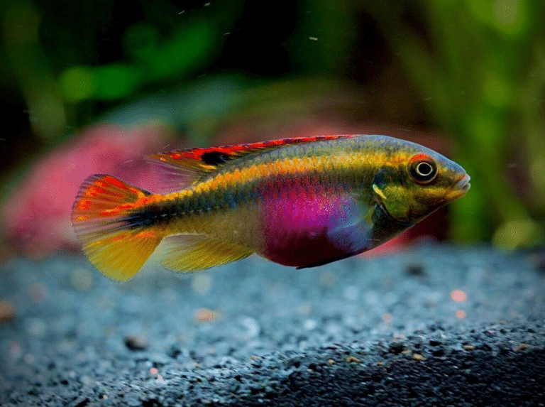 KRIBENSIS DWARF RAINBOW KRIB PELVICACHROMIS PULCHER LIVE TROPICAL FISH ...