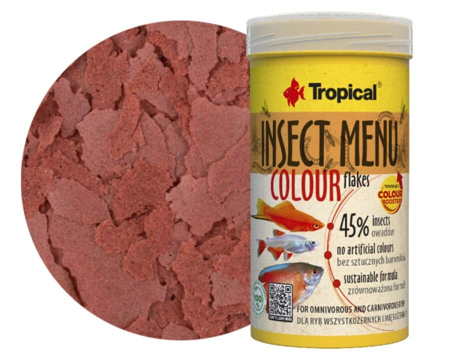 Tropical Insect Menu Flakes 100ml 20g Pokarm dla miesozernych ryb [63239] 1200