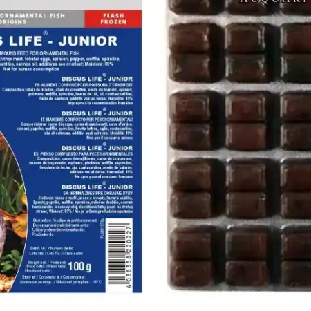 discus life junior frozen blister da 100 g