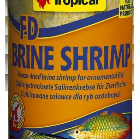 Tropical FD Brine Shrimp – Freeze-Dried Artemia Treat for Tropical Fish | Aquatropics