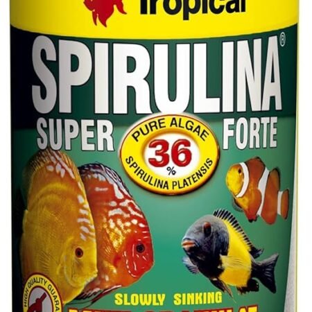 Tropical Super Spirulina Forte Mini Granulat – Fine Spirulina Granules for Small Tropical Fish