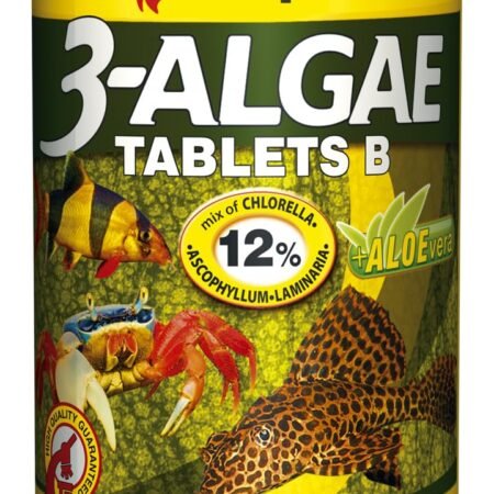 Tropical 3-Algae Tablets B – Bottom Sinking Algae Tablets for Herbivores & Omnivores (50ml/36g)