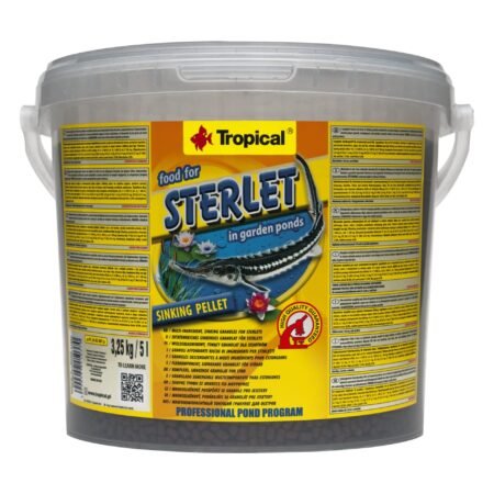 Tropical Food for Sterlet – Premium Sinking Pellets for Sturgeon & Sterlet