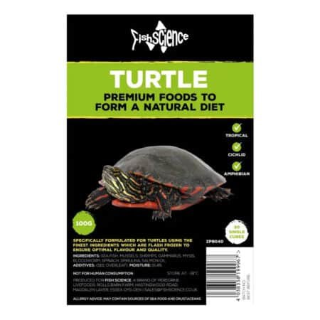 Turtle Food Frozen Blister - 6x100g