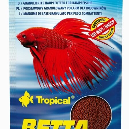 Tropical Betta Granulat – Floating Micro Granules for Betta Fish (10g Zip-Sachet)
