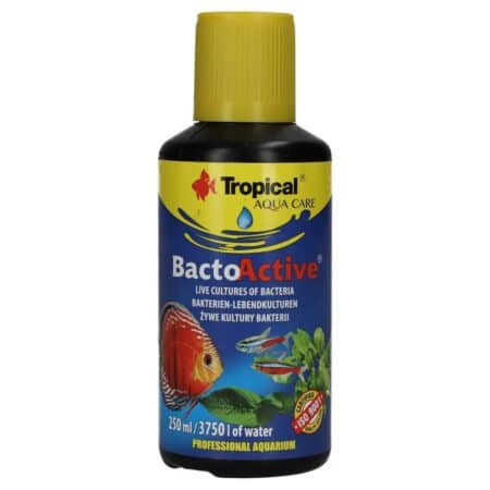 Tropical Bacto-Active – Live Bacteria Culture for Aquarium Biological Filtration | Establish & Maintain a Healthy Nitrogen Cycle, Professional Formula for Cycling New Fish Tanks