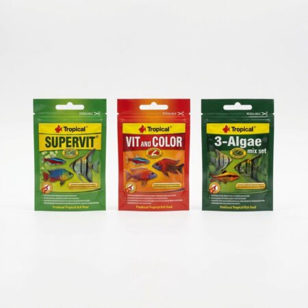 Tropical Supervit + Vit&Color + 3-Algae Sachets set